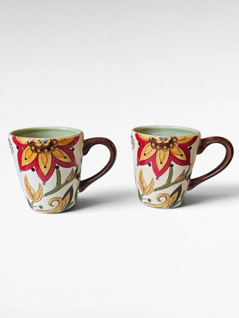 Pier 1 Carynthum Mugs Set of 2